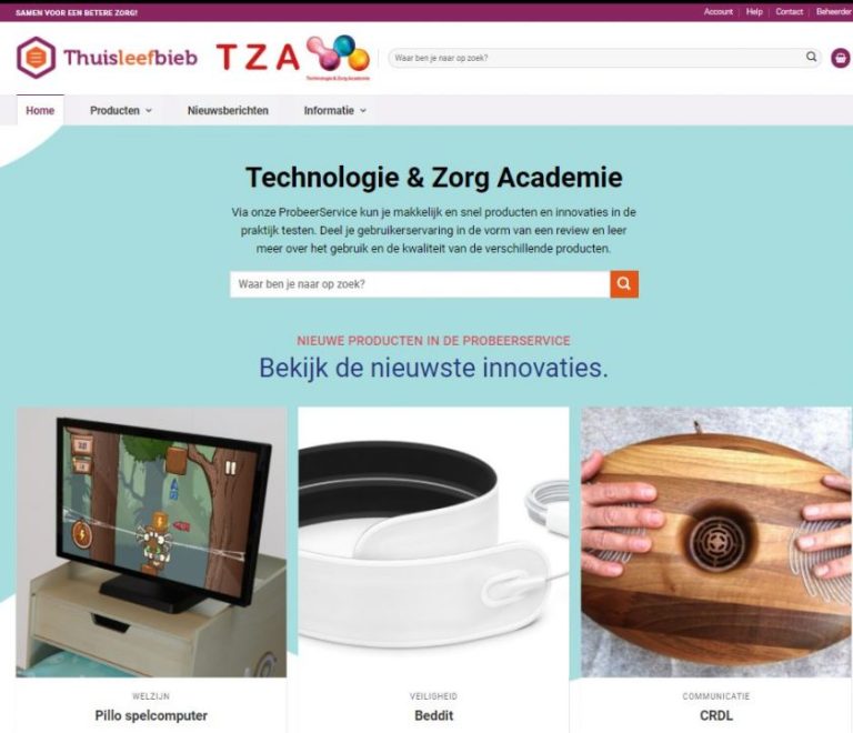 TZA ProbeerService werkt nu met Thuisleefbieb software